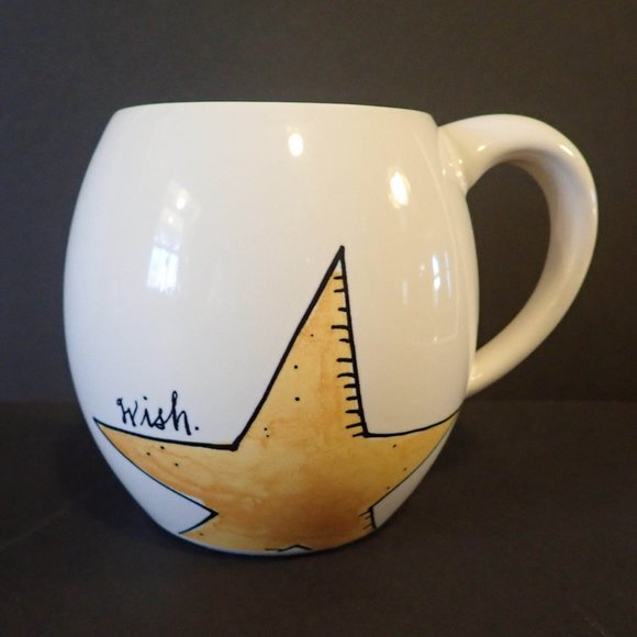 Rae Dunn Christmas WISH‎ Star  “All Is Bright”  Mug - Picture 1 of 5